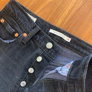 Levi’s ribcage straight jeans